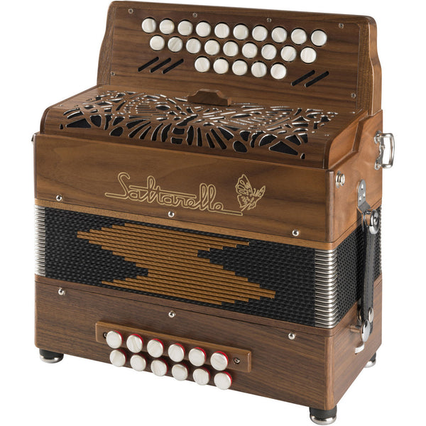 Saltarelle Luchta 2.5 row melodeon/diatonic accordion - TheReedLounge.com