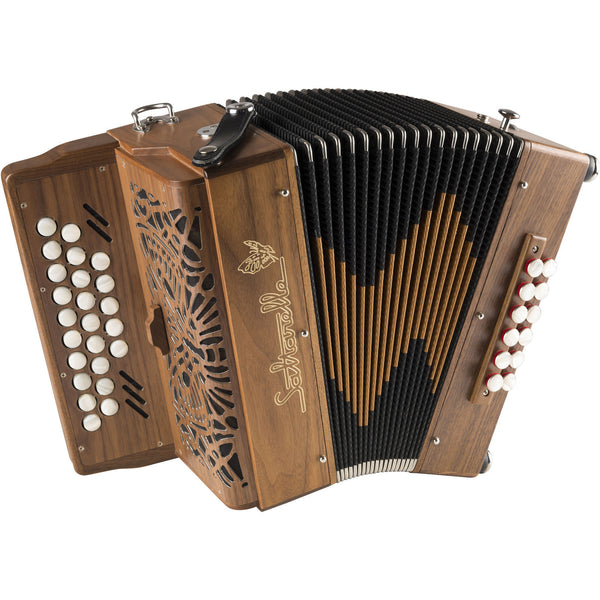 Saltarelle Luchta 2.5 row melodeon/diatonic accordion - TheReedLounge.com