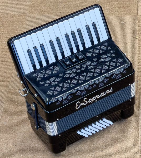 E Soprano 48 bass piano accordion- second hand