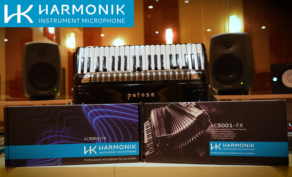 Harmonik AC5001-FX Accordion microphones with built in Effects