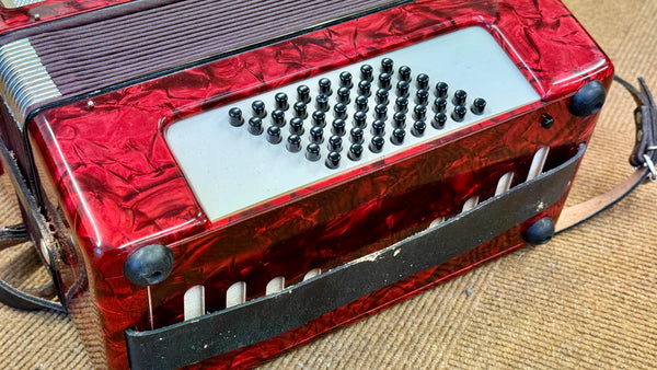 Galotta 48 bass piano accordion second hand