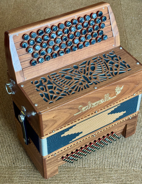 Saltarelle Chaville 5 Row Chromatic Accordion - Second Hand