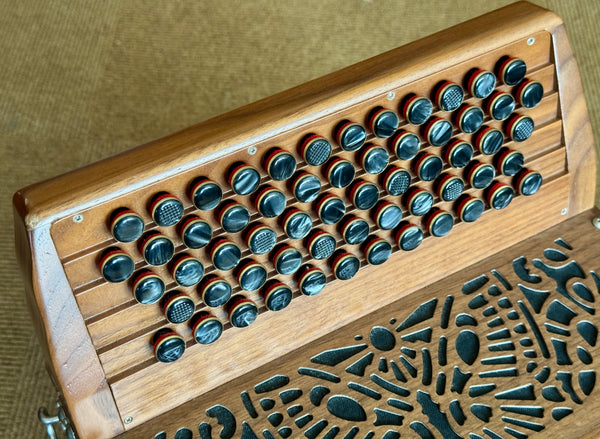 Saltarelle Chaville 5 Row Chromatic Accordion - Second Hand