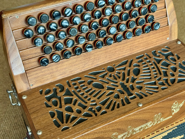Saltarelle Chaville 5 Row Chromatic Accordion - Second Hand