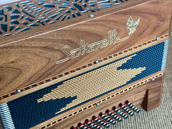 Saltarelle Chaville 5 Row Chromatic Accordion - Second Hand
