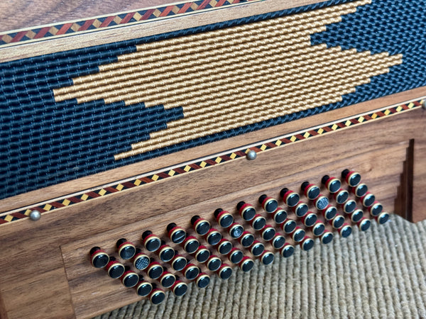 Saltarelle Chaville 5 Row Chromatic Accordion - Second Hand