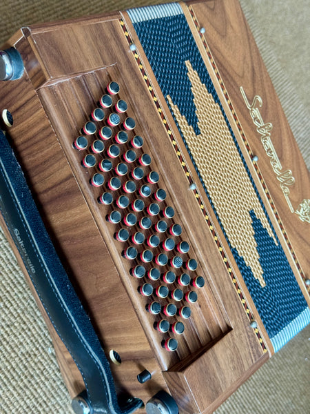 Saltarelle Chaville 5 Row Chromatic Accordion - Second Hand