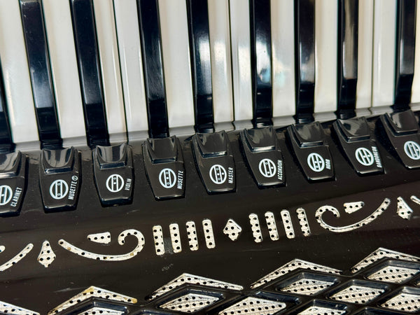 Borsini SL/4117-M 41 key 120 bass piano accordion - Second Hand