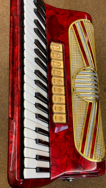 Hohner Verdi Vn 4 voice musette 120 bass piano accordion - Second Hand