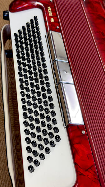 Hohner Verdi Vn 4 voice musette 120 bass piano accordion - Second Hand