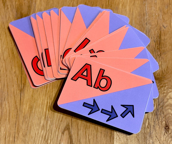 Accordion Flash Cards - Learn the Left Hand of the Accordion