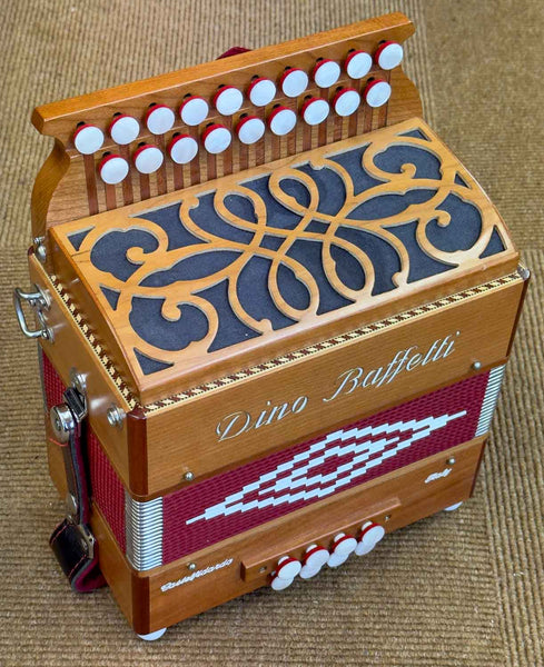 Dino Baffetti Binci II D/G melodeon second hand