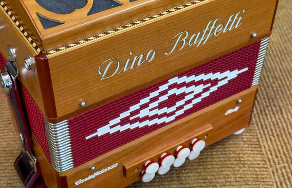 Dino Baffetti Binci II D/G melodeon second hand