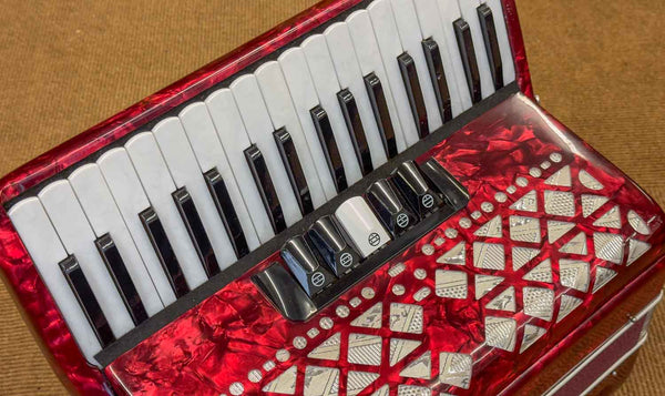Unbranded 72 bass piano accordion second hand