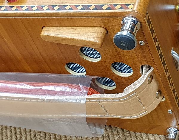Fisitalia Morris II D/G melodeon with hand made reeds
