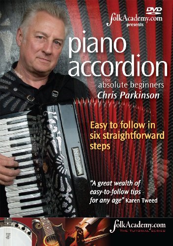 DVD - Piano Accordion for Absolute Beginners - Chris Parkinson - TheReedLounge.com