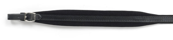 Italian Shoulder straps, Extra Long, Real Leather with Velvet padding, 45mm wide - TheReedLounge.com