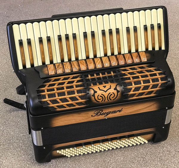 Bugari 288/XOANA 4 voice 120 bass piano accordion - TheReedLounge.com