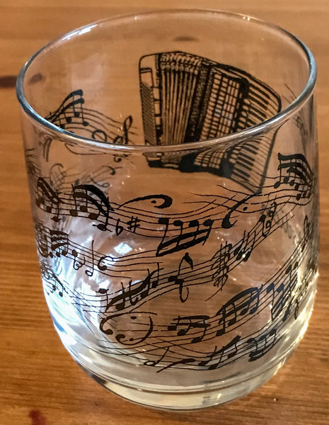 Drinking Glass featuring an Accordion - TheReedLounge.com
