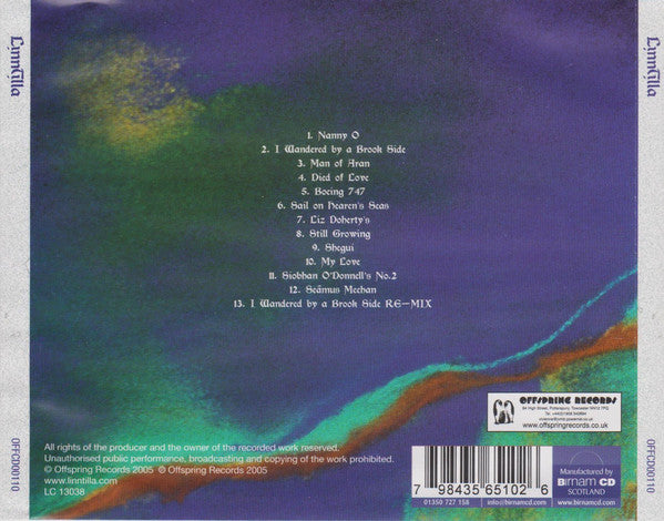 LinnTilla - CD featuring Irish and Electronic music