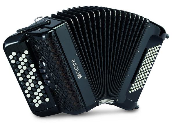 Pigini Convertor Studio B2 freebass button accordion - TheReedLounge.com