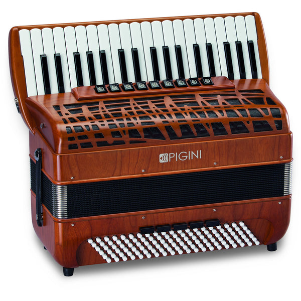 Pigini Wing 374 Lightweight 120 bass Piano Accordion - TheReedLounge.com