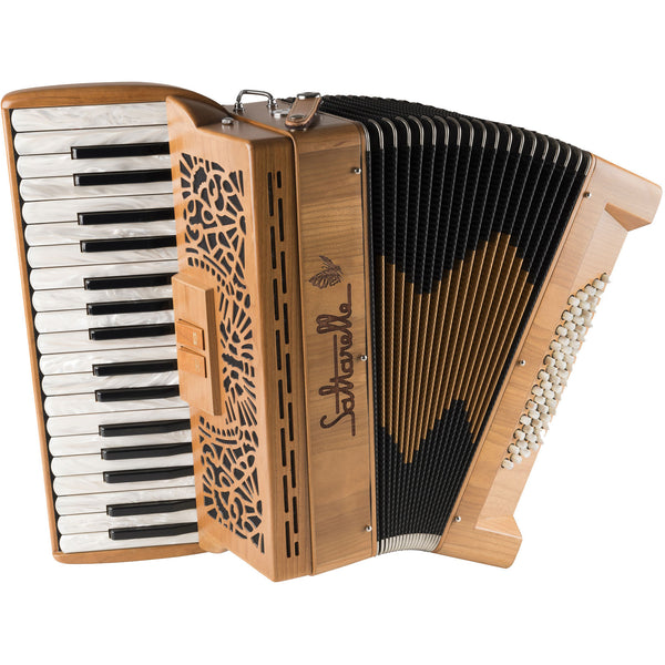 Saltarelle Clifden 60 bass 2 voice Piano Accordion - TheReedLounge.com