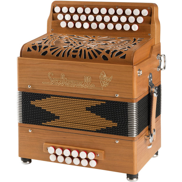 Saltarelle Etincelle 3-row melodeon/diatonic accordion - TheReedLounge.com