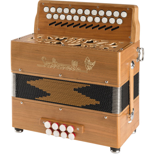 Saltarelle Irish Bouëbe 23 button melodeon/diatonic accordion - TheReedLounge.com
