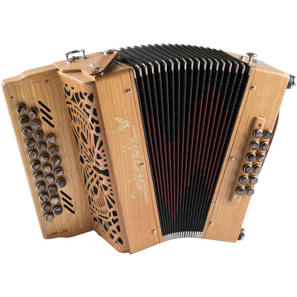 Saltarelle Pastourelle II melodeon/diatonic accordion - TheReedLounge.com